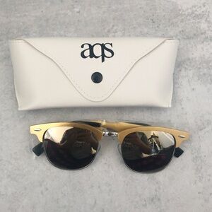 AQS Aqua Swiss Gold Sunglasses